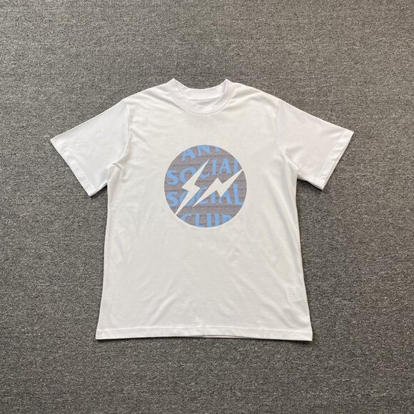 Anti Social Social Club Lightning Elements Collaboration White T Shirt